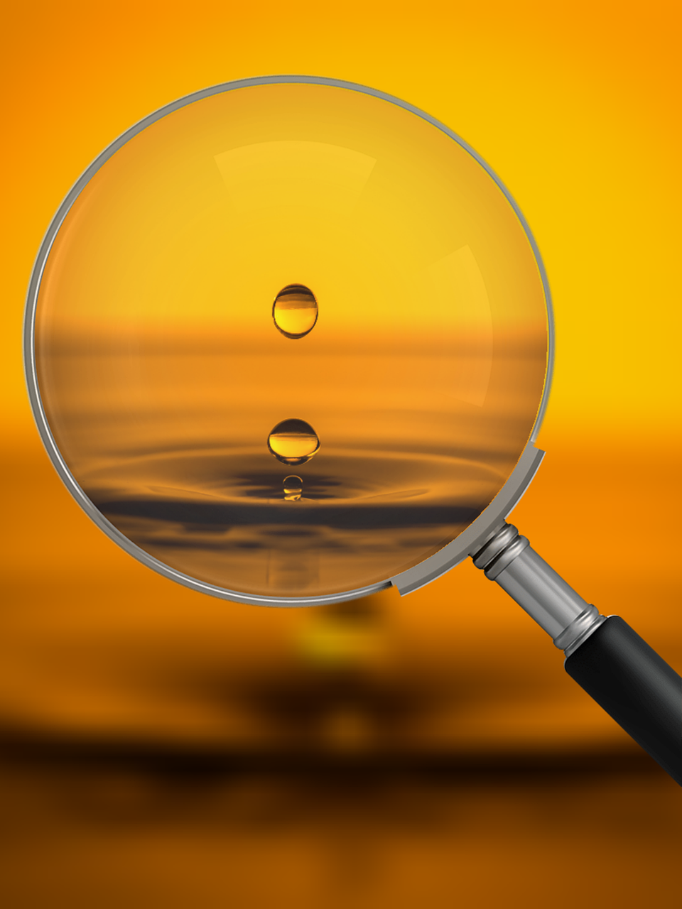 liquid, drops, magnifying glass, magnifying glass, magnifying glass, magnifying glass, magnifying glass, magnifying glass